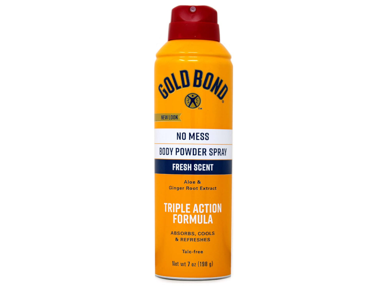 Gold Bond No Mess Powder Spray, Fresh Scent With Aloe 7 oz Pack of 7 Talc-Free Beauty & Personal Care Gold Bond