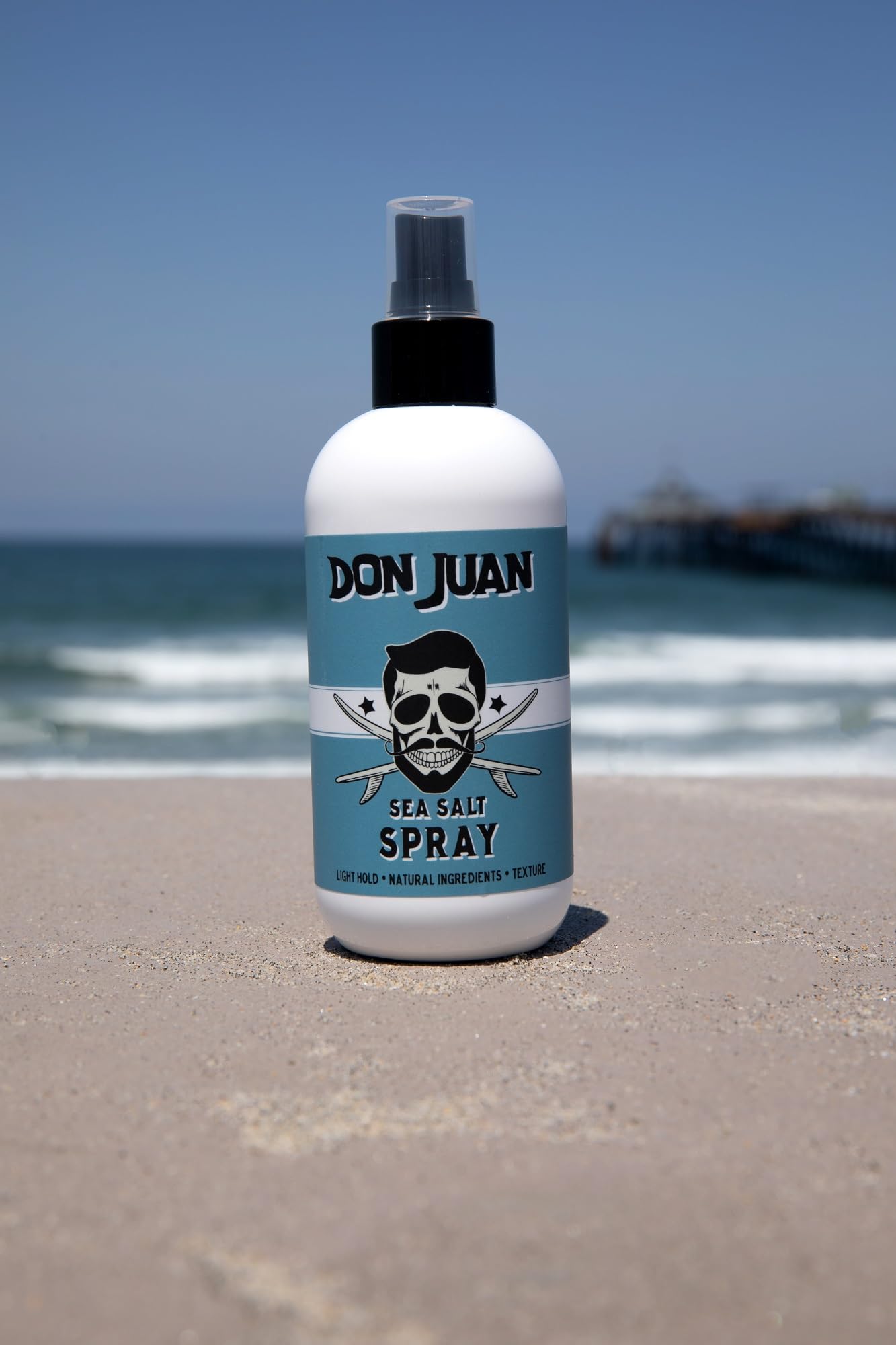 Don Juan Sea Salt Hair Styling Spray | Light Hold | Adds Volume and Texture To Hair | Natural Ingredients | Surf Wax Scent, 8 fl oz Beauty & Personal Care Don Juan