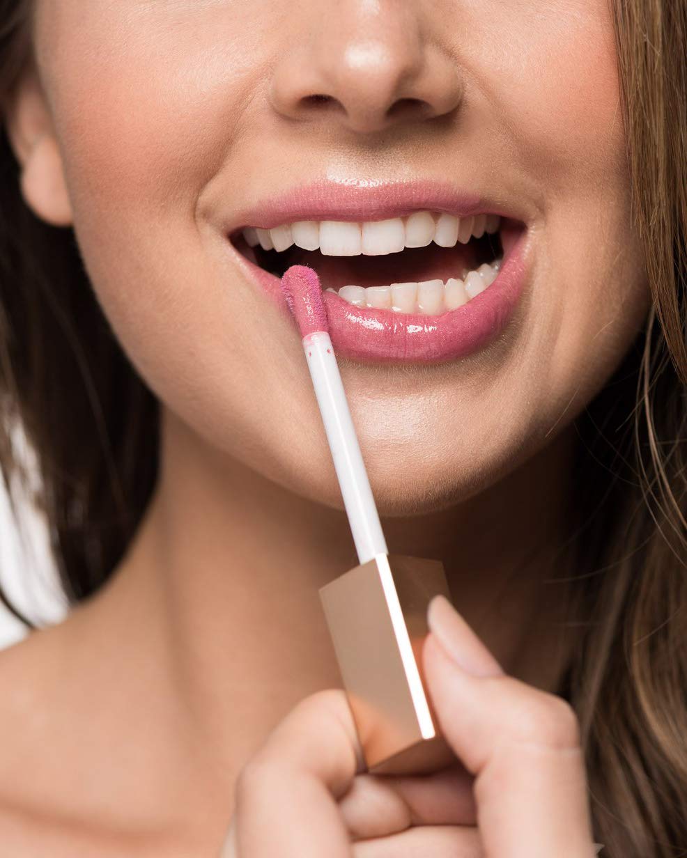 Sara Happ Pink Slip Luxe Gloss with Subtle Shimmer - High-Impact Shine & Long-Lasting Wear, Nourish, Hydrate, and Heal Your Lips, 0.21 fl. oz. Beauty & Personal Care Sara Happ