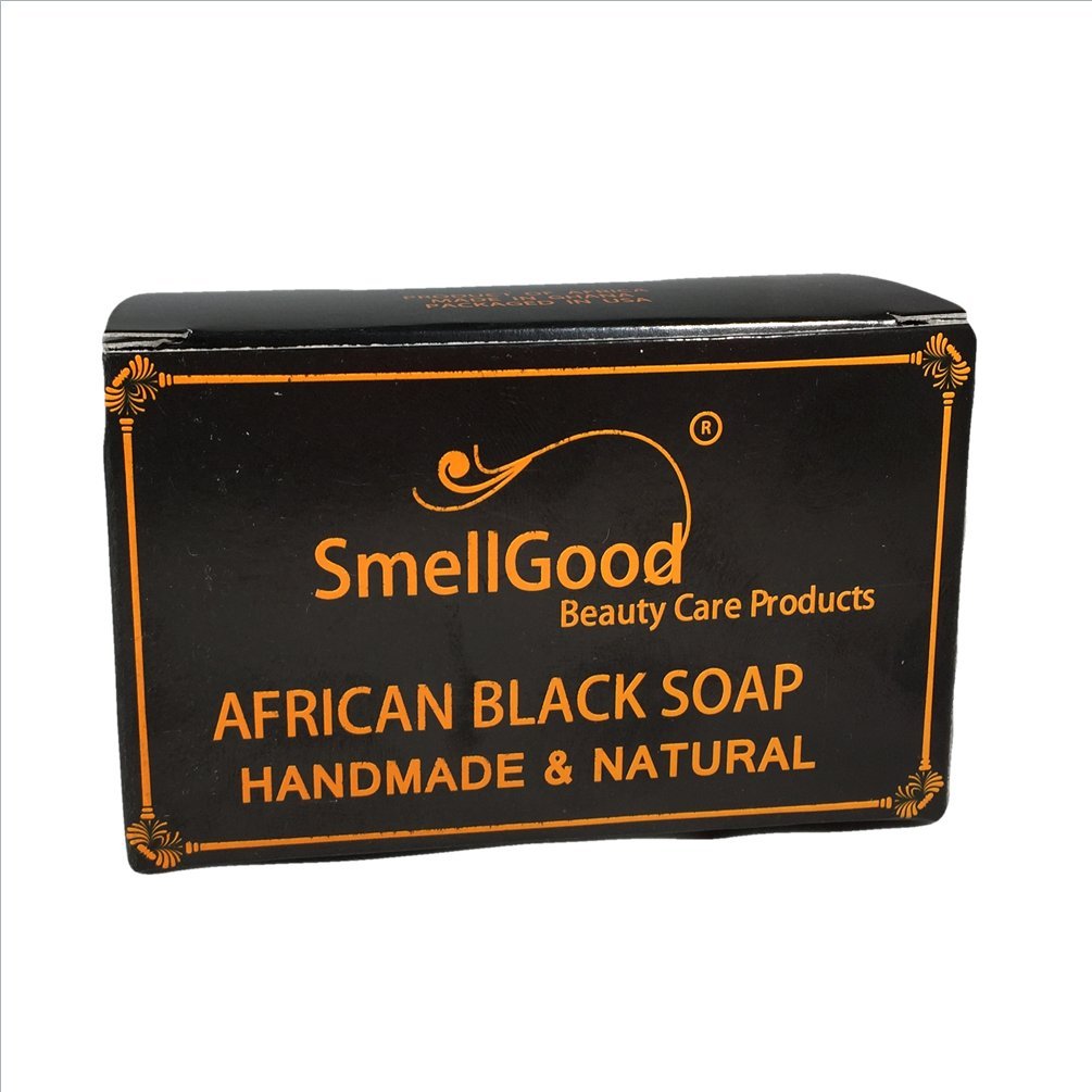 Raw African Black Soap 1lb Beauty & Personal Care SmellGood