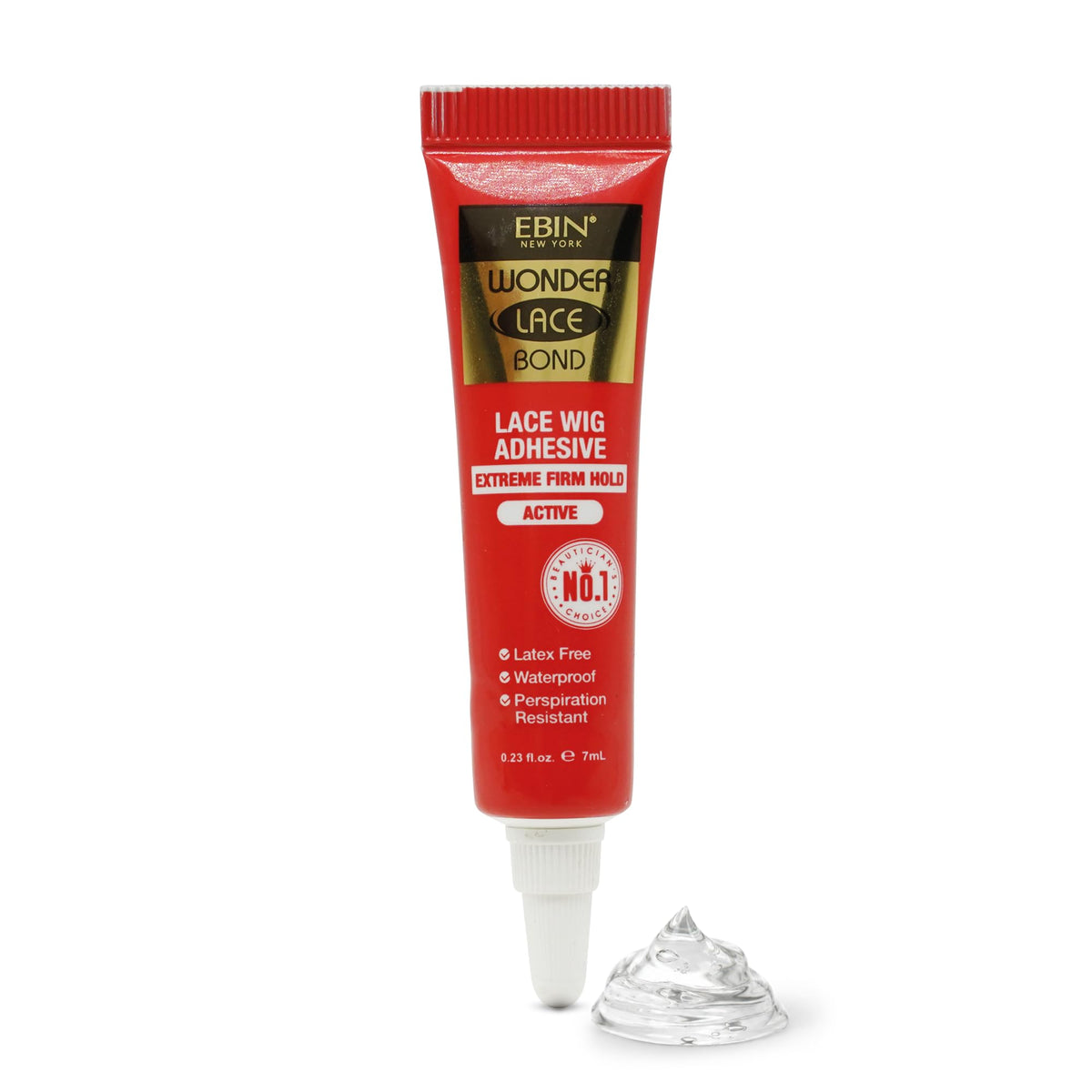 EBIN NEW YORK Wonder Lace Bond Tube, Extreme Firm Wig Glue - 0.23 fl oz