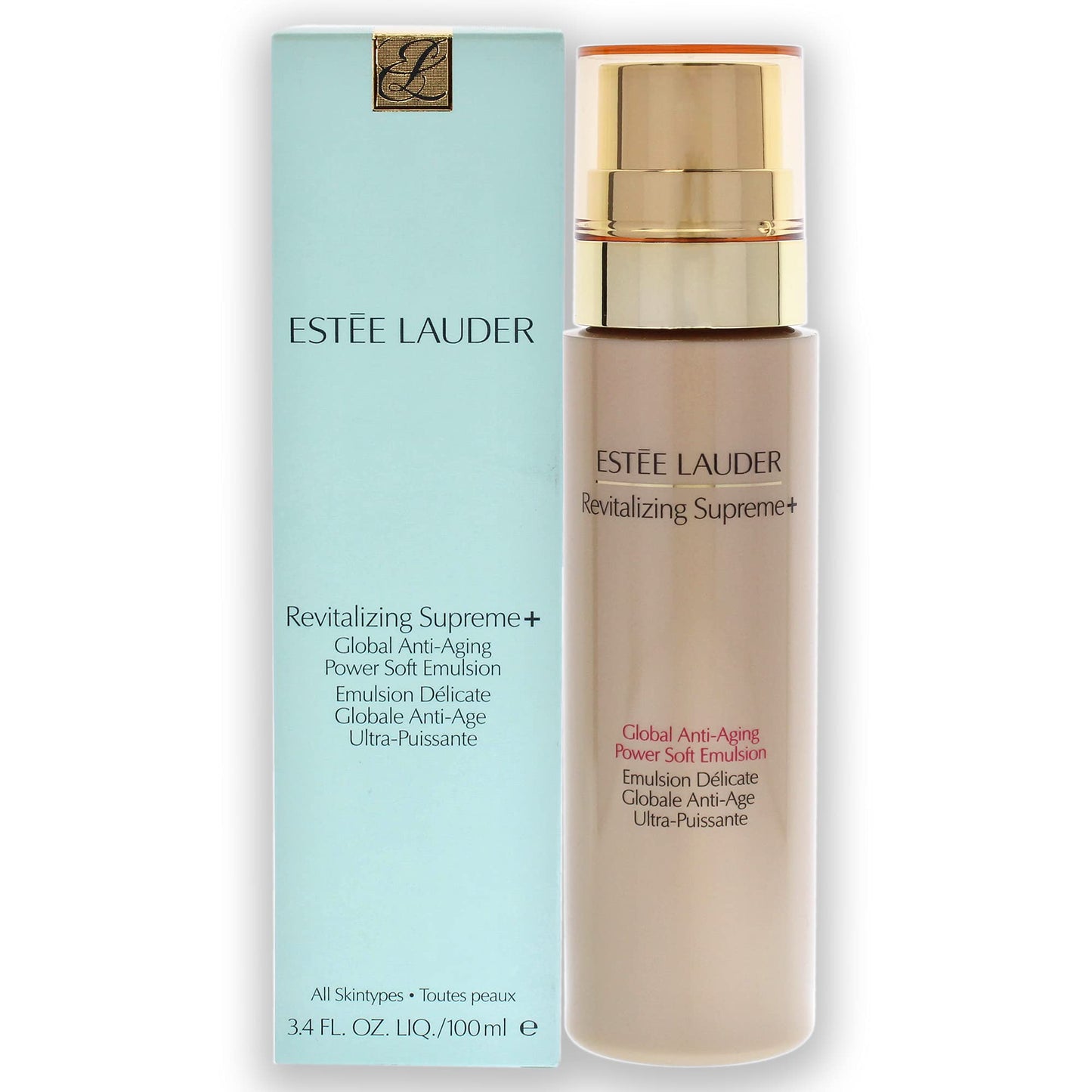 Estee Lauder Revitalizing Supreme Plus Global Anti-Aging Power Soft Emulsion 3.4 oz Women (16665) Beauty & Personal Care Estée Lauder
