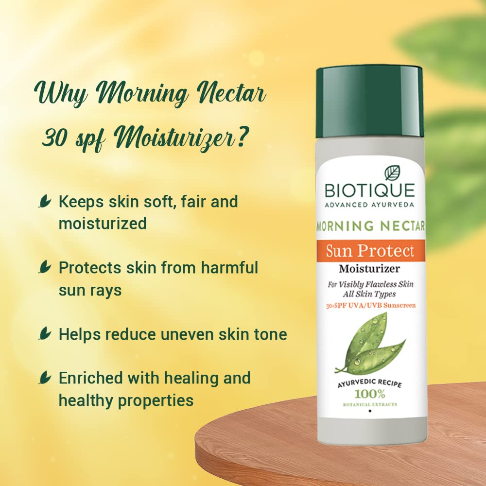 Biotique Botanicals Morning Nectar Lotion, 4.05 Fluid Ounce Beauty & Personal Care Biotique