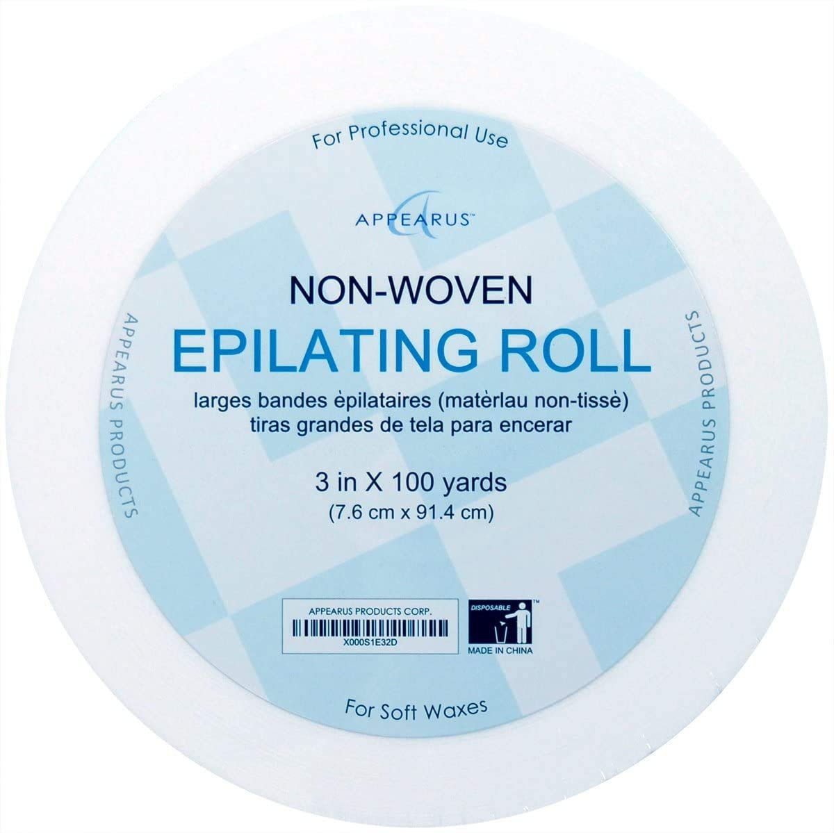 Appearus Nonwoven Waxing Roll 90 GSM Heavy Duty Fabric Beauty and Personal Care APPEARUS