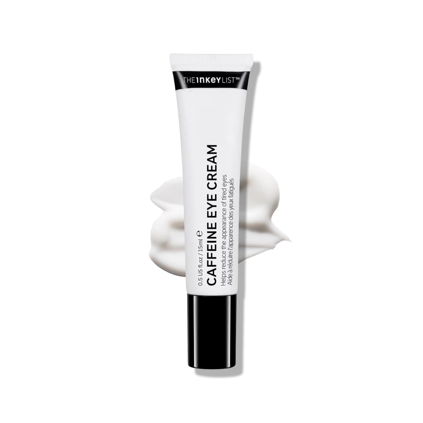 The INKEY List Caffeine Eye Cream, Reduce Eye Puffiness and Dark Circle, Blur Fine Lines, 0.5 fl oz Beauty and Personal Care The INKEY List