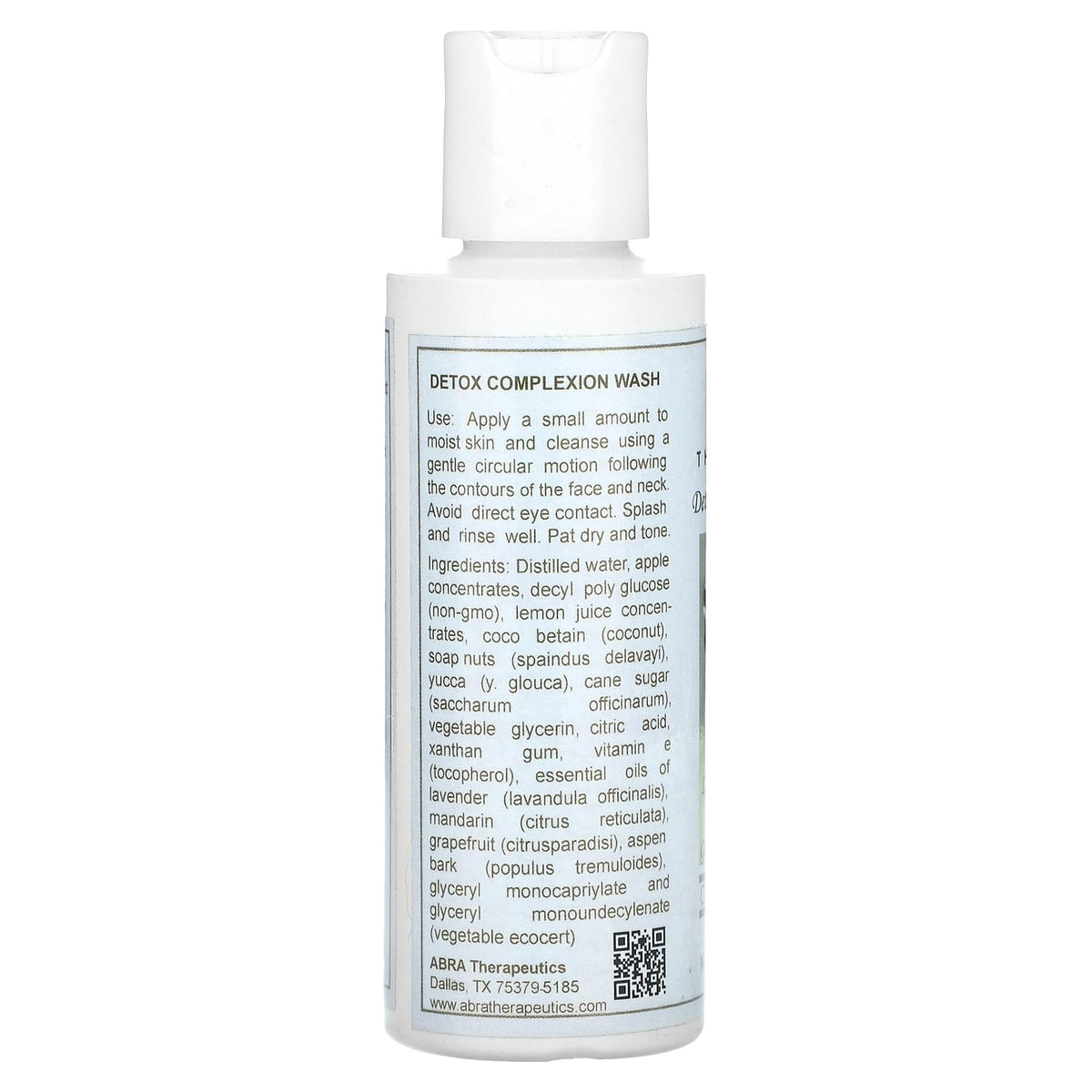 Abra Therapeutics Detox Complexion Wash 4 oz Liquid Beauty & Personal Care Abra Therapeutics