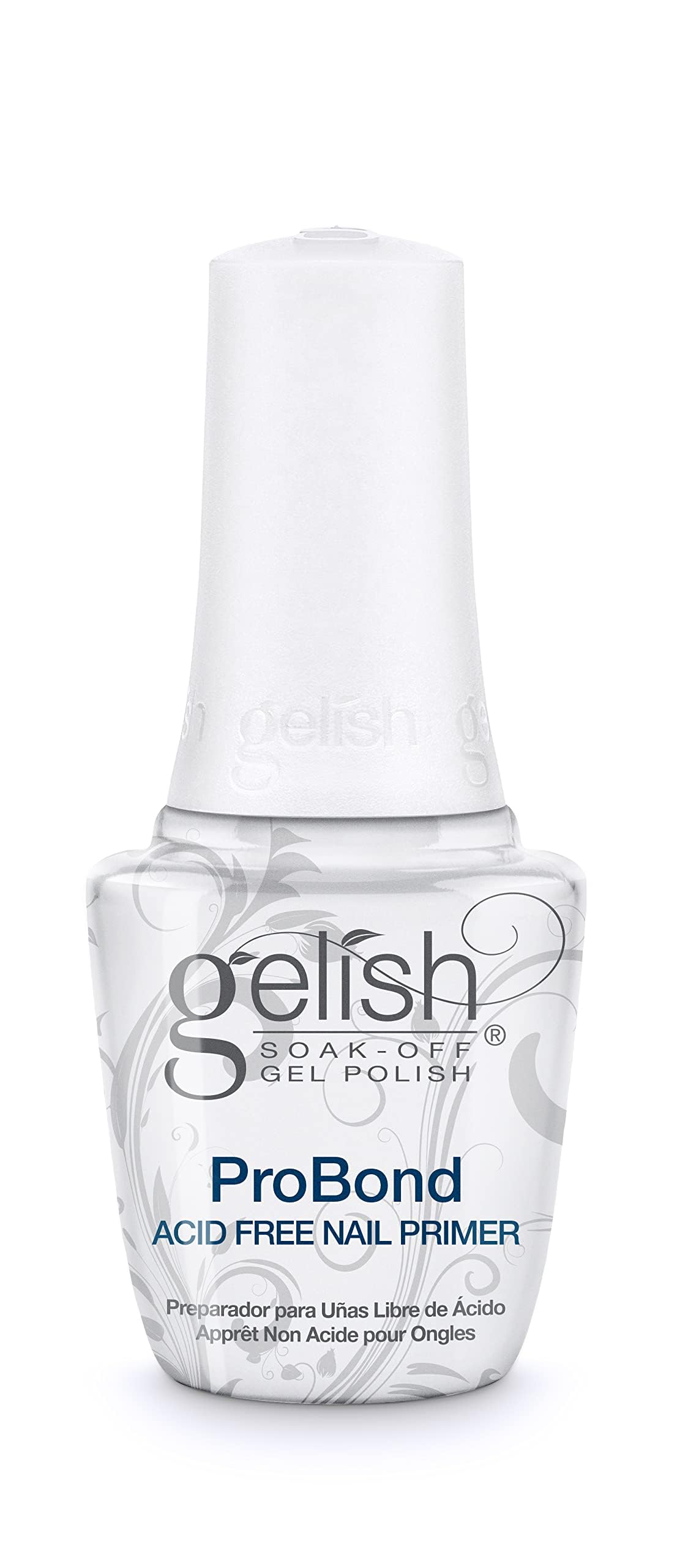Gelish ProBond Nail Primer - Acid-Free Gel & Acrylic Adhesion, pH-Balanced, Promotes Long-Lasting Bond for Nail Plates, Safe for Natural Nails (15mL) Beauty & Personal Care Gelish