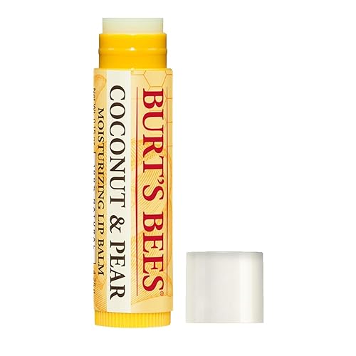 Burt's Bees 100% Natural Moisturizing Lip Balm, Coconut & Pear with Beeswax & Fruit Extracts - 4 Tubes Beauty & Personal Care Burt's Bees