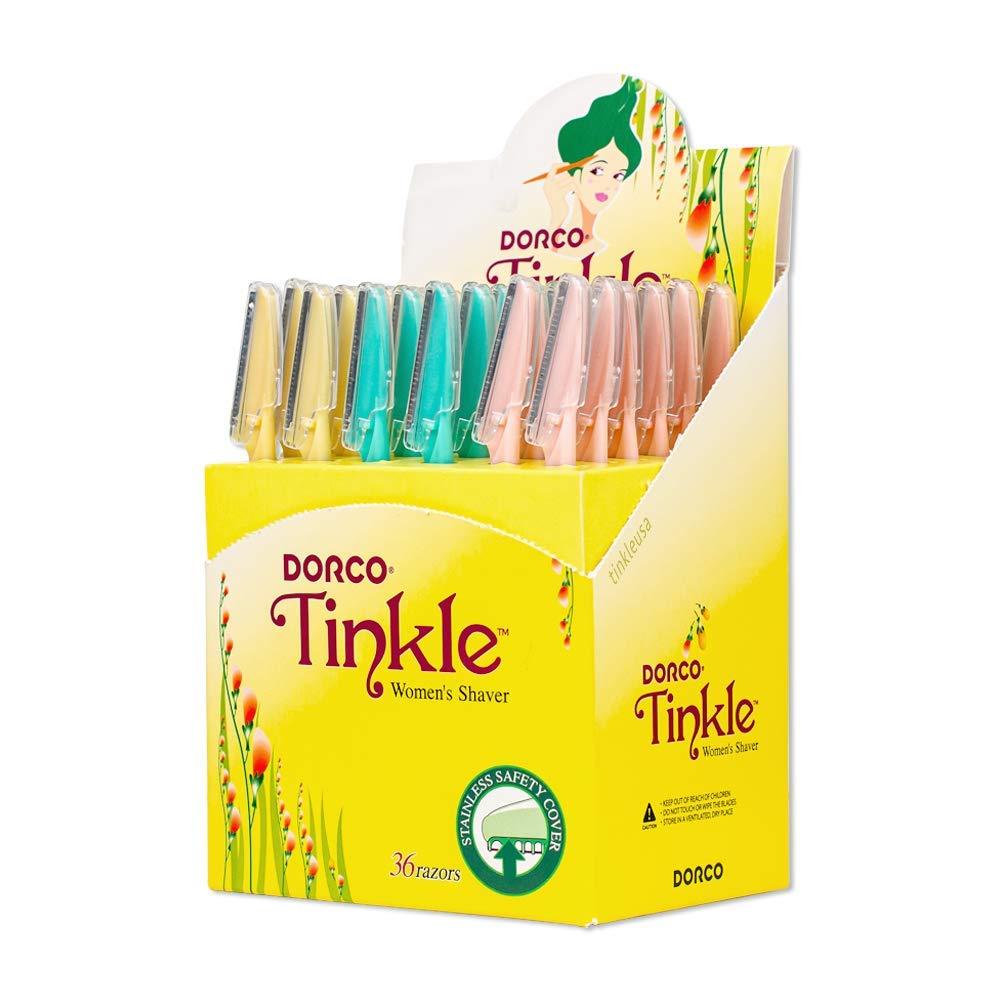 Tinkle Women's Shaver Razors, Pack of 36 - Dermaplaning Razor Tool - Skincare Party Favors Beauty Holiday Stocking Stuffers Gift Beauty and Personal Care Tinkle