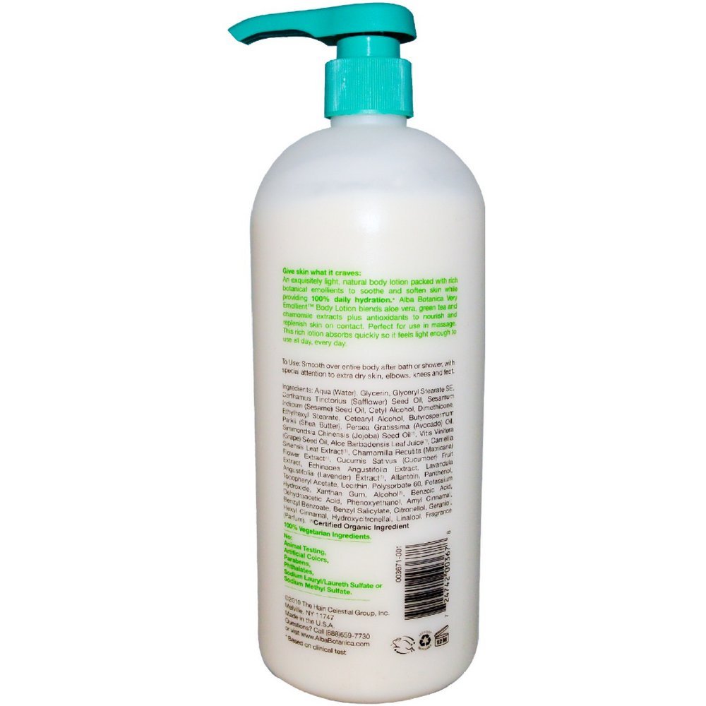 Alba Botanica Very Emollient Body Lotion Original - 32 Fl Oz Beauty & Personal Care Alba Botanica