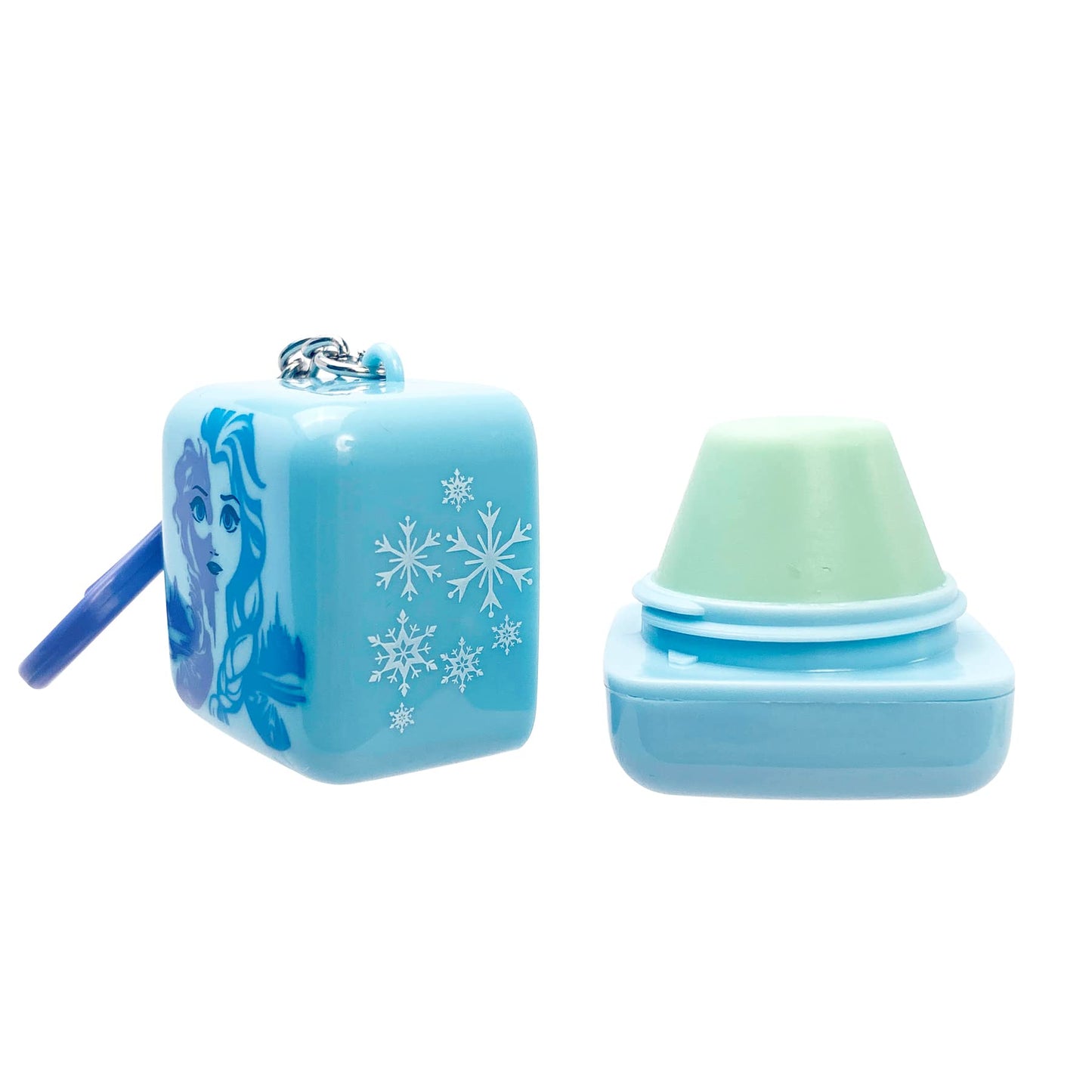 Lip Smacker Disney Frozen 2 Cube Keychain Flavored Lip Balm, Elsa, In My Ele-Mint, Clear, For Kids Beauty & Personal Care Lip Smacker