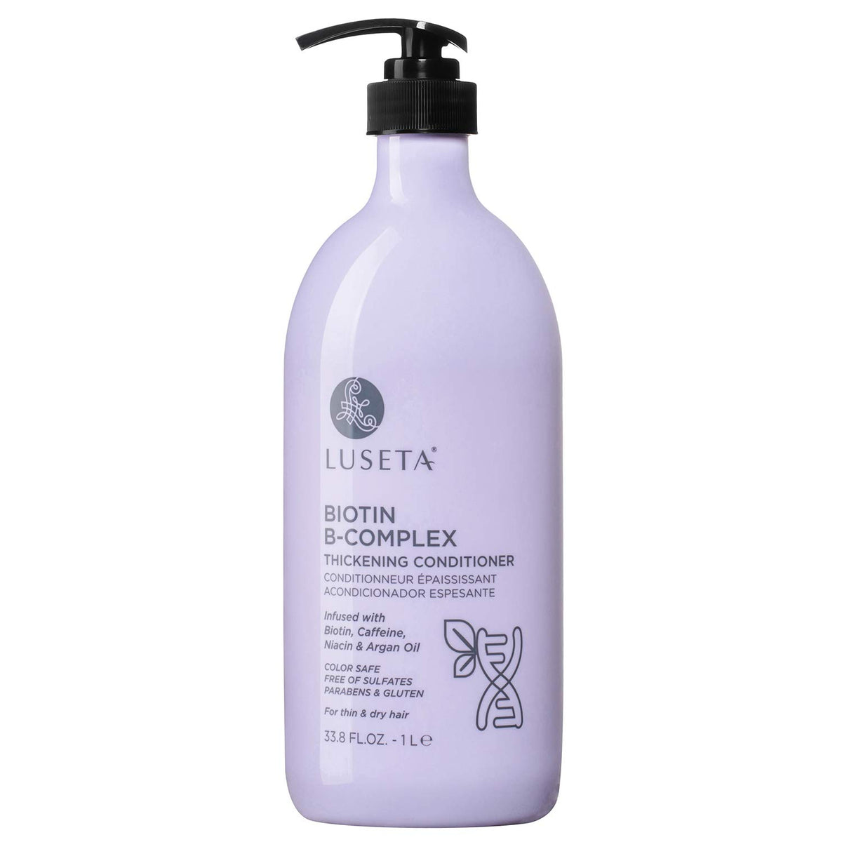 Luseta Biotin B-Complex Thickening Conditioner for Hair Growth and Strengthener - Hair Loss Treatment for Thinning Hair With Biotin Caffein and Argan