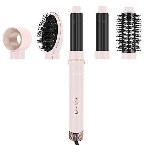 IG INGLAM MegaAIR Styler, 5 in-1 Professional Interchange Hair Dryer Brush 110,000 RPM Brushless BLDC Motor Ionic Hot Air Styler Volumizing and Shape Beauty & Personal Care IG INGLAM