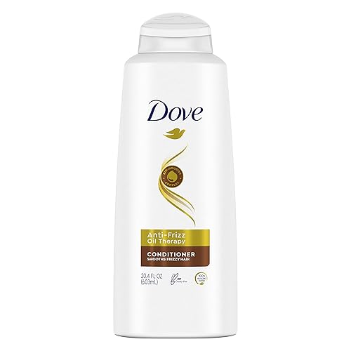 Dove Conditioner for dry hair Anti-Frizz Oil Therapy With Nutri-oils to Treat Frizzy Hair 20.4 oz Beauty & Personal Care Dove