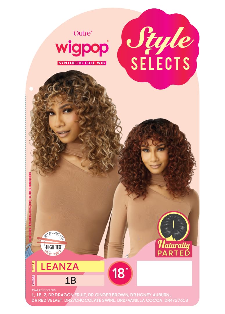 Outre Wigpop - Style Selects - LEANZA (DR GINGER BROWN)