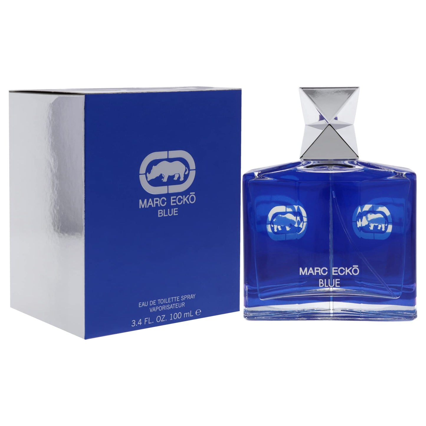 Marc Ecko Blue Eau de Toilette Spray 3.40 oz (Pack of 2) Beauty & Personal Care Marc Ecko