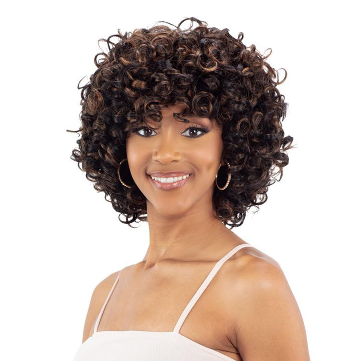 Shake-N-Go Virgin Remy Hair Weave Glossy - Glam Curl 3Pcs (Color:P2730)
