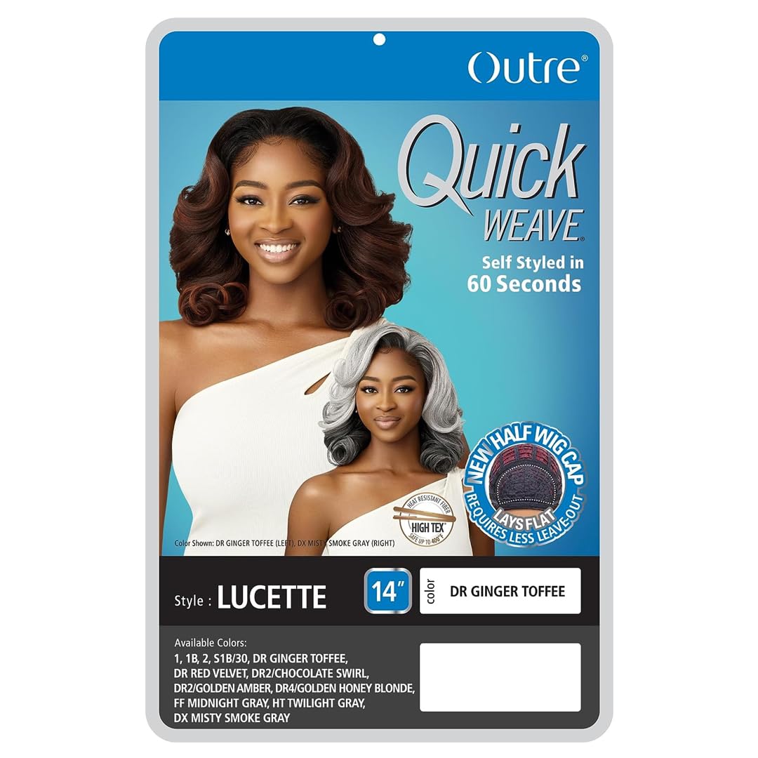 Outre Quick Weave - Lucette (FF MIDNIGHT GRAY)