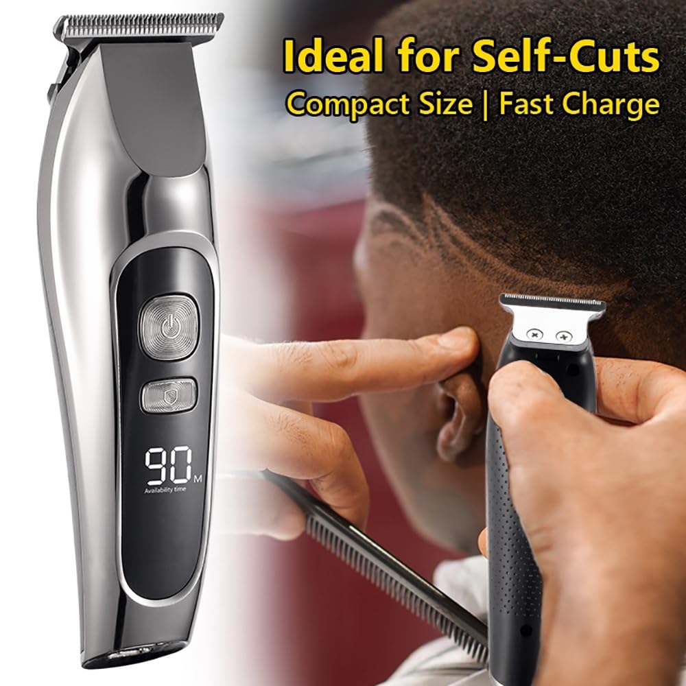 GLESVOWIO Hair Clippers for Men Barber Shop Hair Clipper Professional Hair Trimmer for Men Beard Electric Cutter Hair Cutting Machine Haircut Cordless Beauty and Personal Care GLESVOWIO