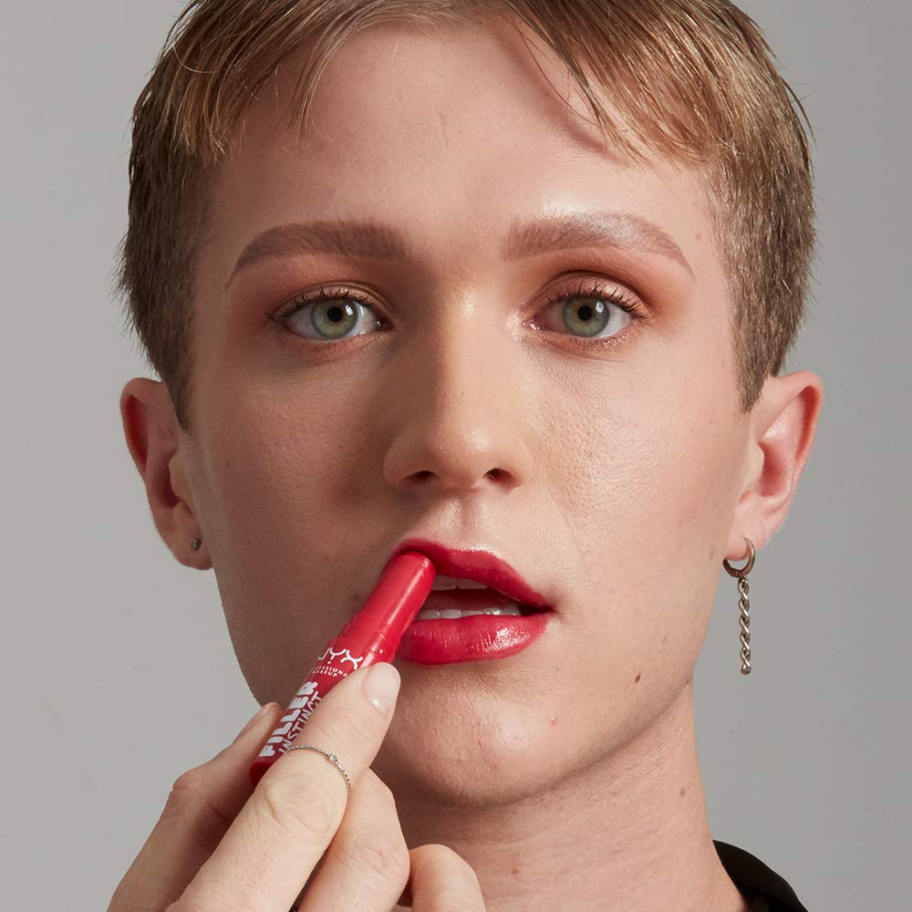 NYX PROFESSIONAL MAKEUP Filler Instinct Plumping Lip Color, Lip Balm - Juicy Pout (Cherry Red) Beauty & Personal Care NYX PROFESSIONAL MAKEUP