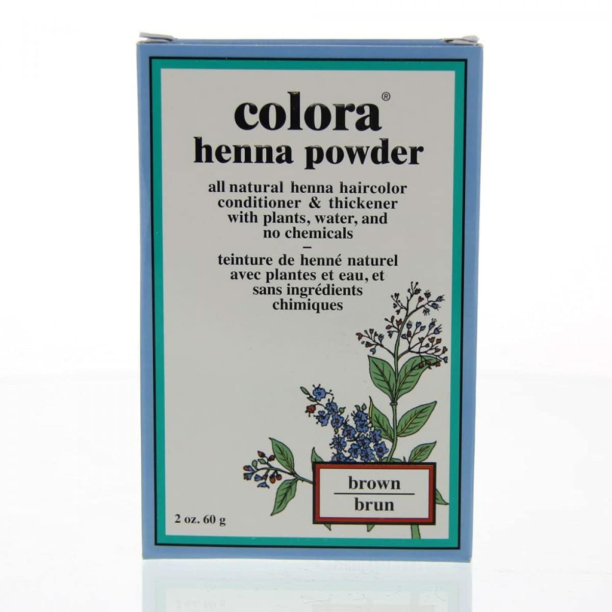 Colora Henna Powder Hair Color, Brown, 2 Ounce Beauty & Personal Care Colora