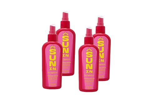 Sun-In Hair Lightener Spray Tropical Breeze, 4.7oz, 4-Pack Beauty & Personal Care Sun In