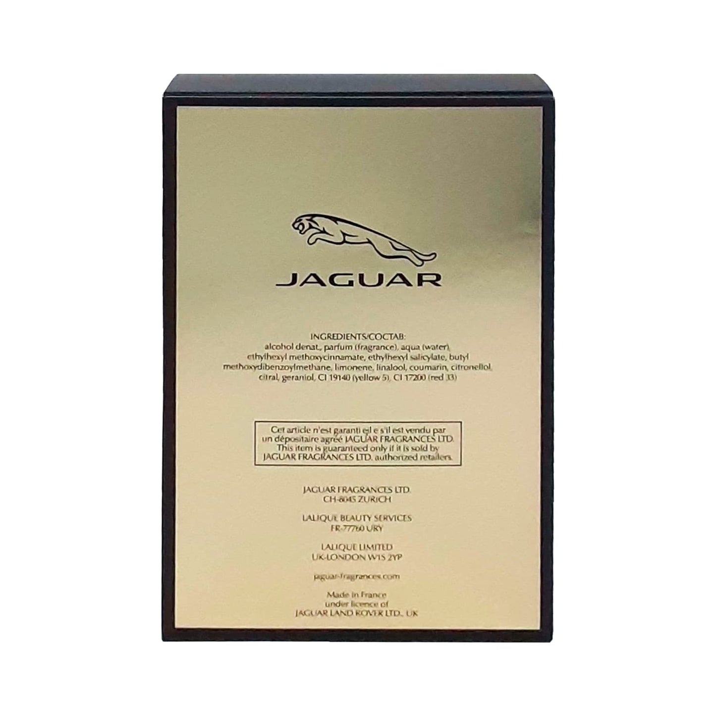 Jaguar Classic Gold By Jaguar Eau De Toilette Spray 3.4 Oz Men Beauty & Personal Care Jaguar