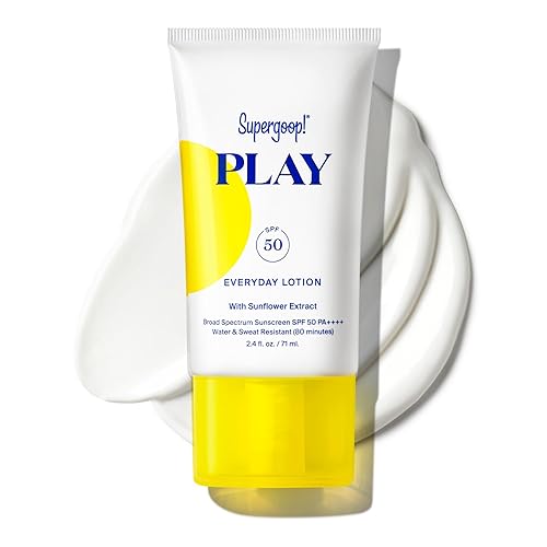 Supergoop! PLAY Everyday Lotion SPF 50 - Broad Spectrum Body & Face Sunscreen - Great for Active Days - Fast Absorbing, Water & Sweat Resistant - 2.4 Beauty & Personal Care Supergoop!