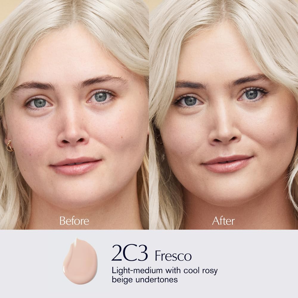 Estée Lauder Futurist Hydra Rescue Moisturizing Foundation Makeup SPF 45 for a 12-Hour Glow, 1.2 Fl Oz, 2C3 Fresco Beauty & Personal Care Estée Lauder