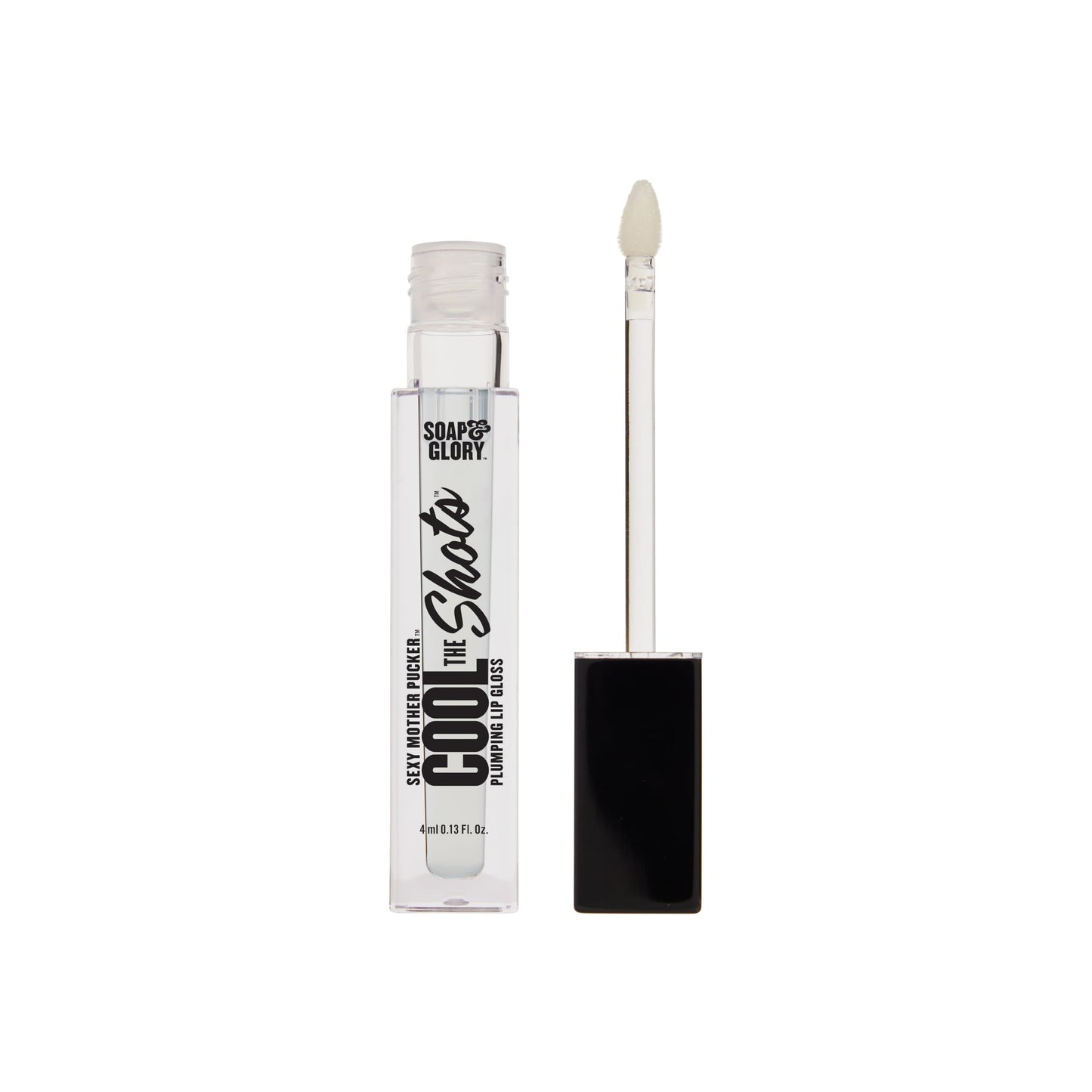 Soap & Glory SMP Cool The Shots Plumping Lip Gloss - Hydrating & Cooling Lip Plumper - Infused with Menthol & Vitamin E - High Shine, Glossy Finish Beauty and Personal Care Soap & Glory