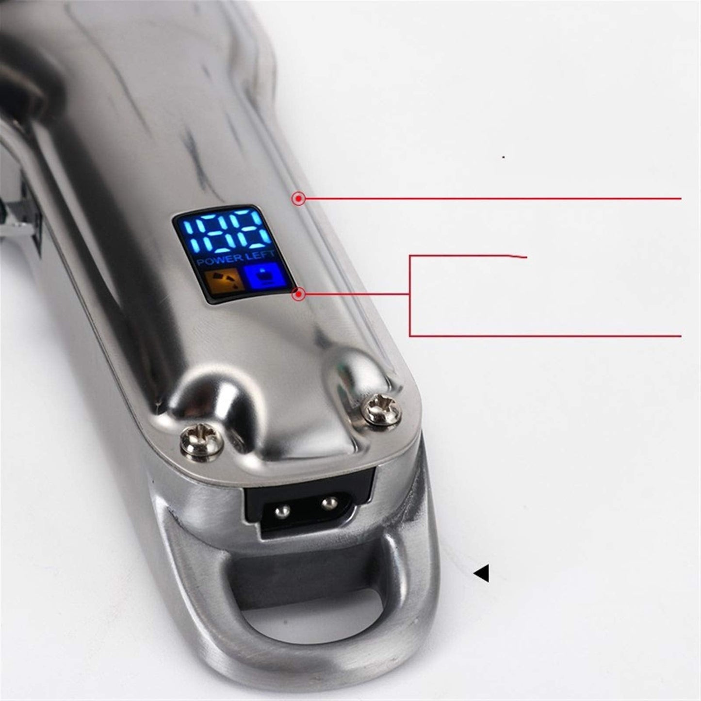 NSUQOA JSEIAJB Professional Hair Cutter Clippers All-Metal Rechargeable Hair Trimmer for Barber Men Electric Beard Shaver Hair Cutting Machine Beauty and Personal Care NSUQOA