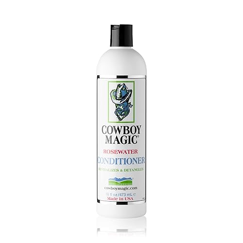 Cowboy Magic Rosewater Conditioner REVITALIZES and DETANGLES 16 Ounce Beauty & Personal Care Cowboy Magic