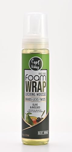 NEXT IMAGE Foam Wrap Locking Mousse (Olive & Avocado) Beauty & Personal Care NEXT IMAGE