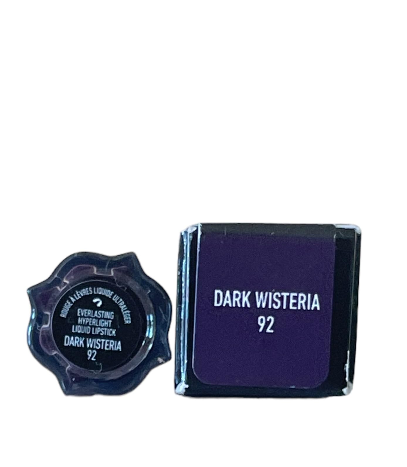 KVD Beauty Everlasting Hyperlight Vegan Transfer-Proof Liquid Lipstick Dark Wisteria Beauty & Personal Care KVD
