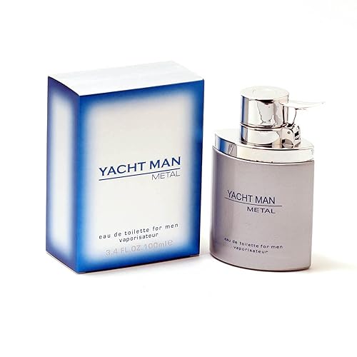 Yacht Man Metal For Men By Myrurgia - Edt Spray 3.4 oz Beauty & Personal Care Myrurgia