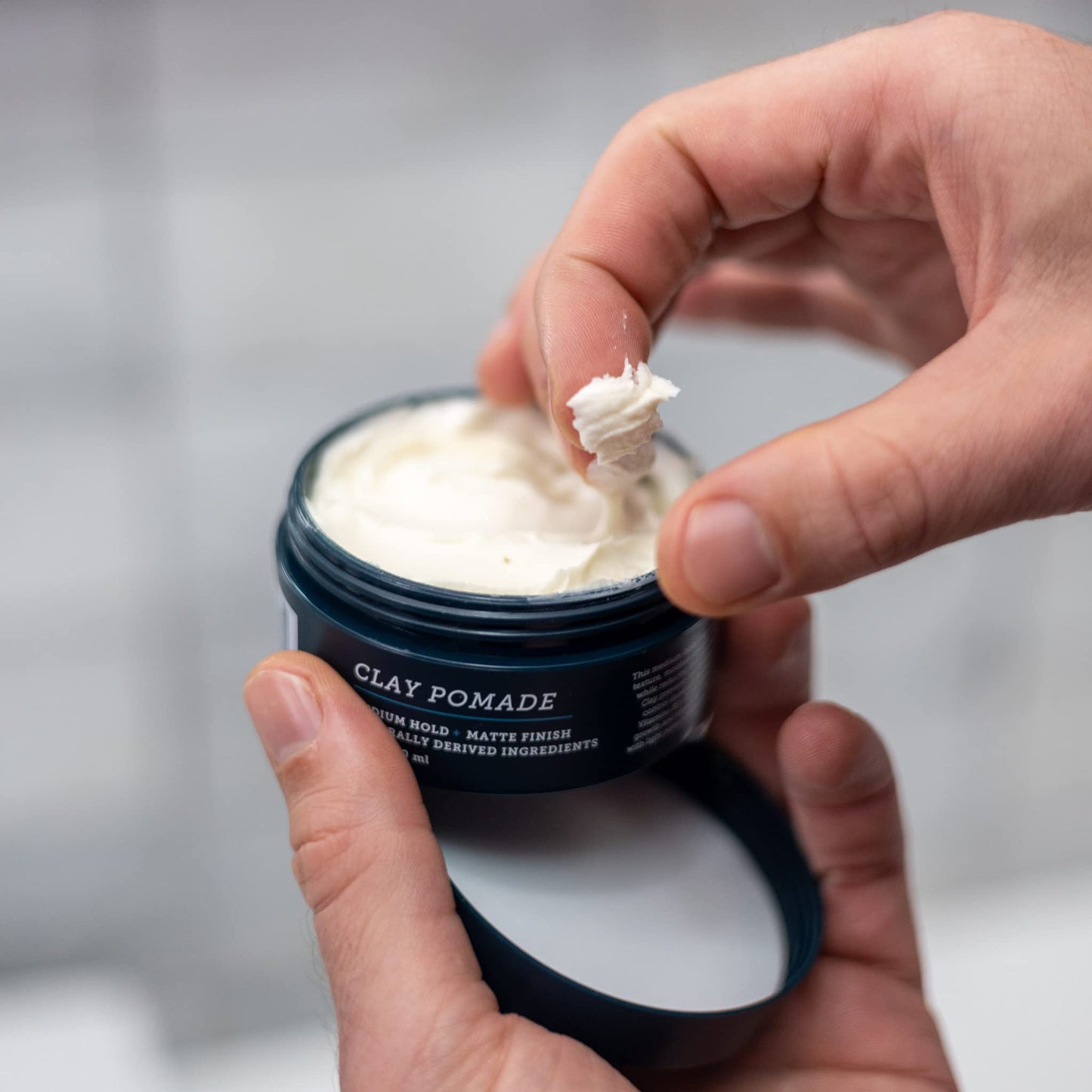 Oars + Alps Clay Hair Pomade for Men with Biotin, Kaolin Oil, Bentonite Clay, Jojoba Oil, Vitamin B7 & B5, Promotes Hair Growth, Medium Hold, Matte Beauty & Personal Care Oars + Alps