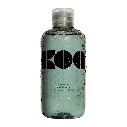 KOA Hinoki Citrus Shower Gel - Non-Drying Body Wash for Men and Women with White Ginger, Gardenia Extracts - Skin Strengthening, Anti-Aging - 8 oz Beauty & Personal Care Koa