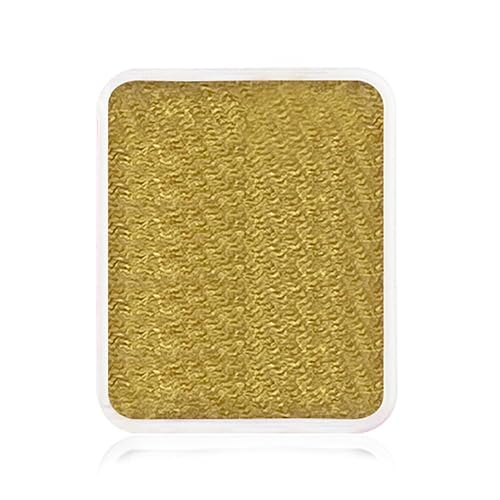 Kraze FX Face Paint Palette Refill - Gold Face Paint (6 gm) - Hypoallergenic, Non-Toxic, Water Activated Professional Face & Body Painting Makeup Beauty & Personal Care Kraze FX