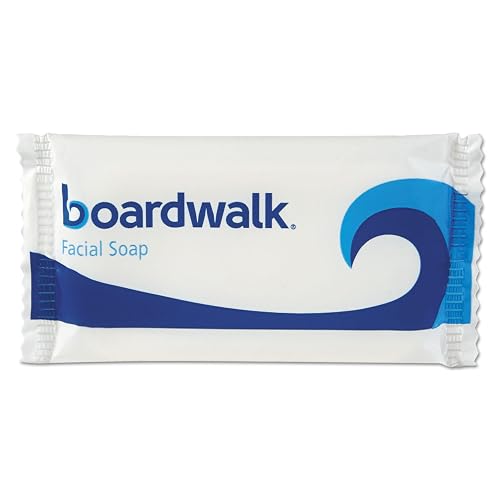 Face and Body Soap, Flow Wrapped, Floral Fragrance, .5oz Bar, 1000/Carton Beauty & Personal Care Boardwalk