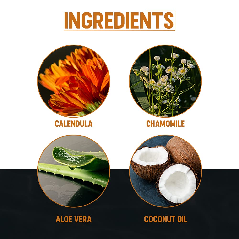 Woody's Aftershave for Men Tonic - Soothing After Shave with Aloe Vera, Calendula & Chamomile to Reduce Irritation, Post Shave, 6.3 fl oz Beauty & Personal Care Woody's