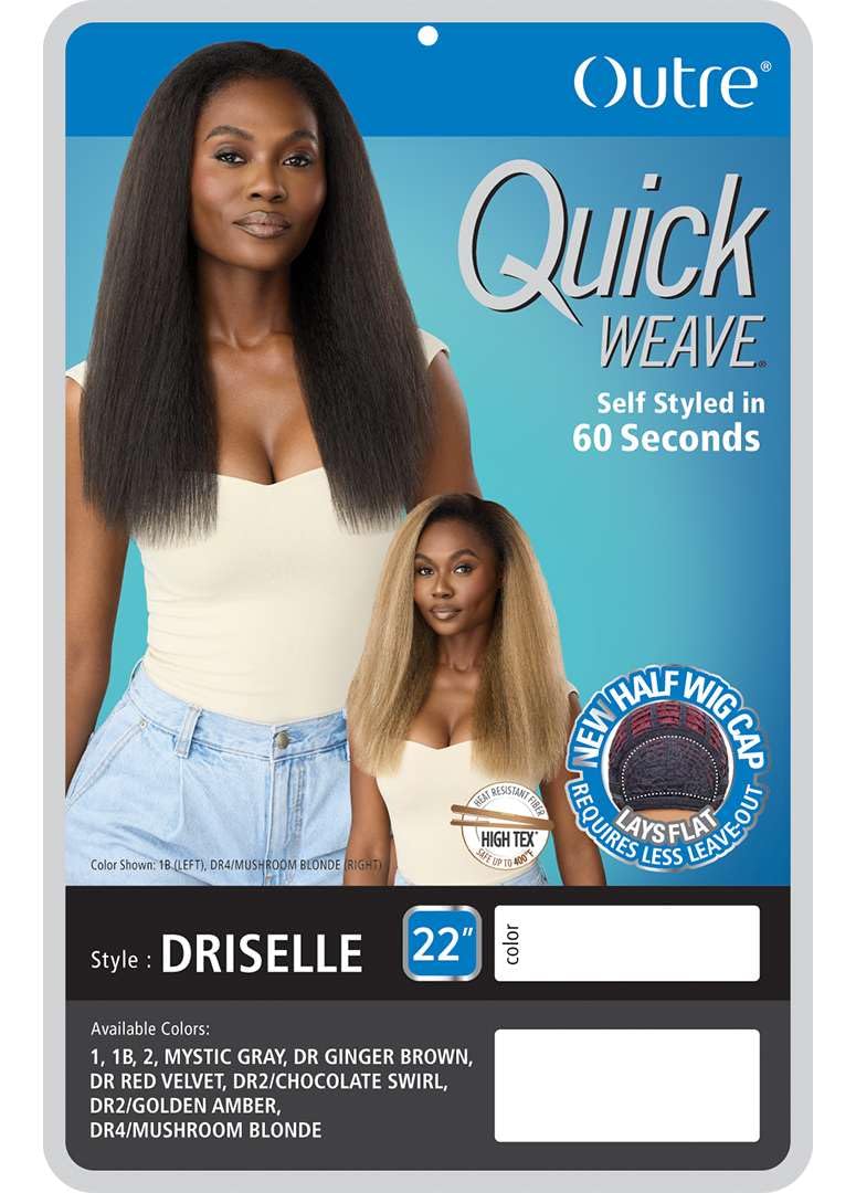 Outre Quick Weave - Driselle (JET BLACK 1)