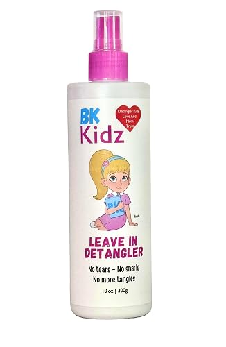 Hair Detangler Spray 10oz - Detangler Spray - No More Struggling With Tangles, White Beauty & Personal Care Bonsai Kids Hair Care