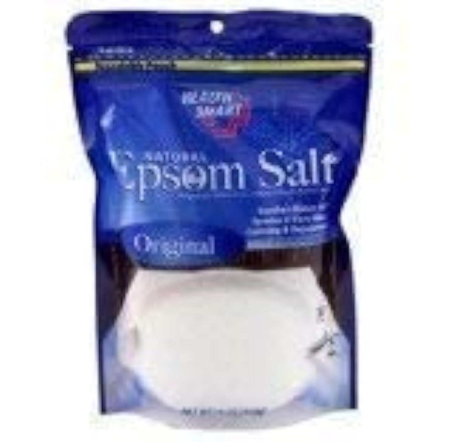 Natural Epsom Salt (Original) 16oz Beauty and Personal Care Health Smart