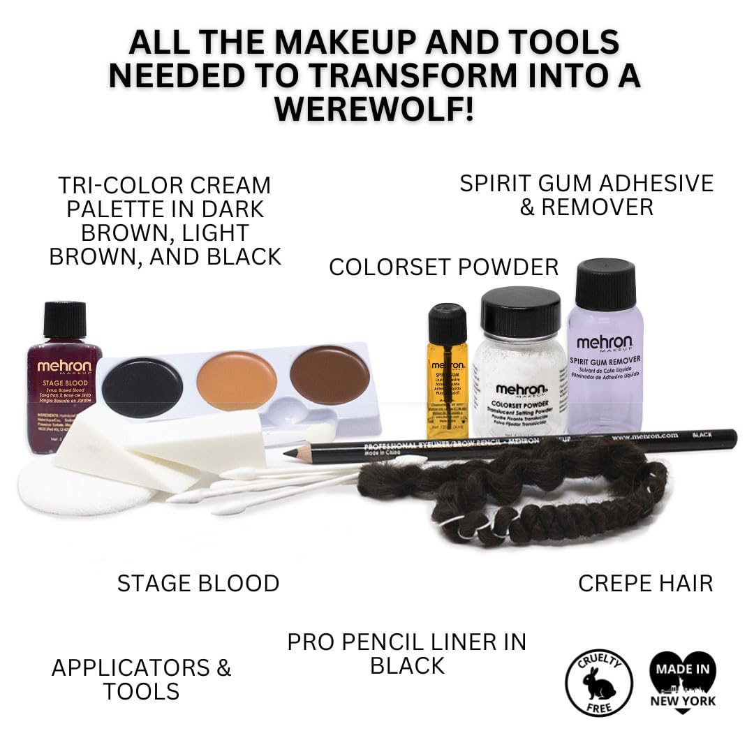 Mehron Makeup Professional Character Kit - WEREWOLF