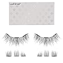 Lash'd Up Magnetic Eyelashes Without Eyeliner 3 Magnets (Can also be worn as Dual Magnets) Full Eye Snap-on Set Soft Faux Silk Vegan (Long & Volume) Beauty & Personal Care Lash'd Up