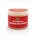 Mine Botanicals Strawberry Whipped Shea Butter With Argan Oil & Mango Butter Beauty & Personal Care Mine Botanicals