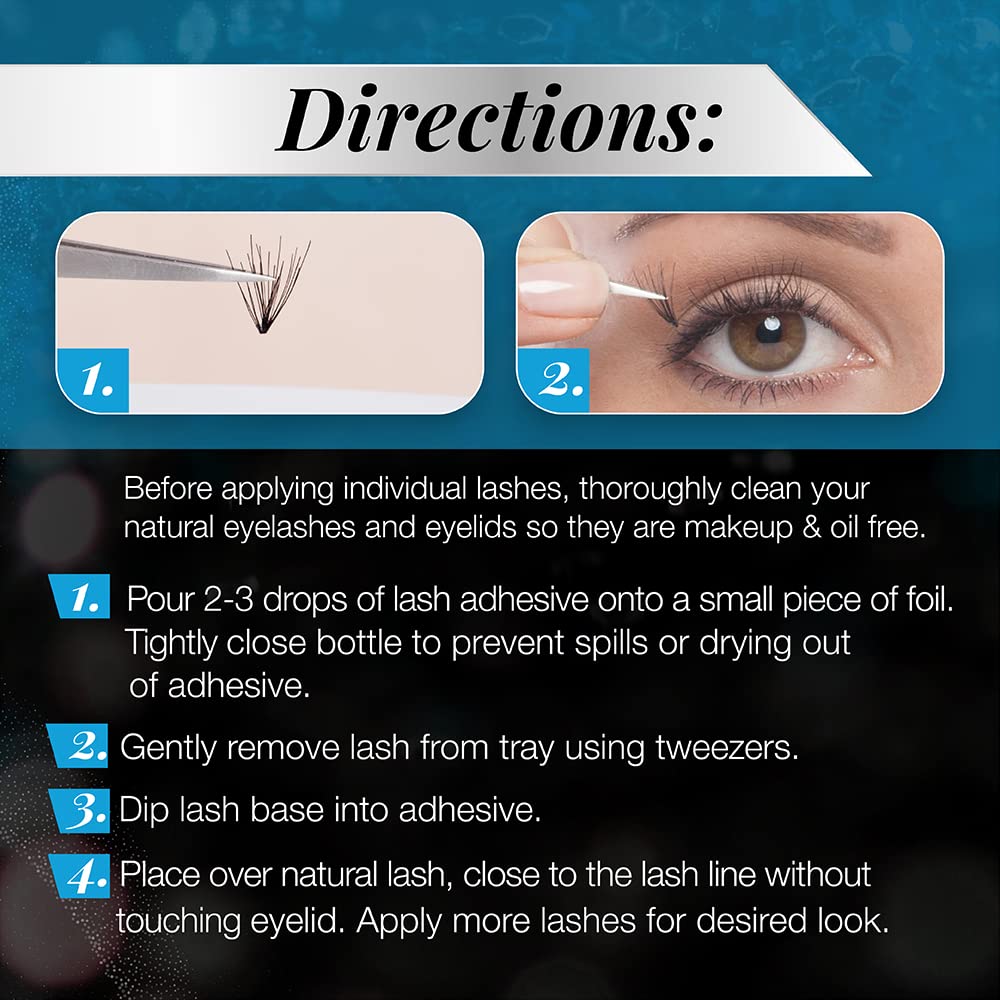 Ardell Individuals DIY Starter Kit, Easy Natural-looking Lash Extensions, Pack of 1