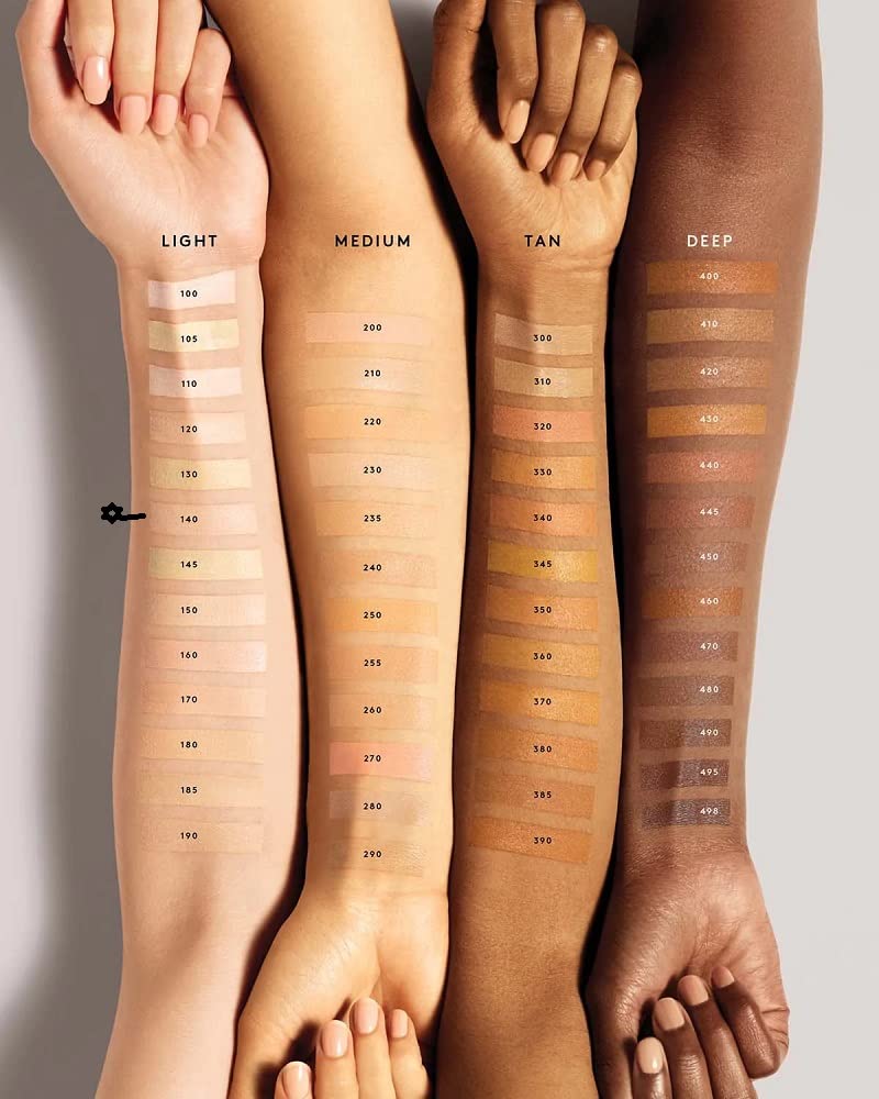 Pro Filtr Instant Retouch Concealer - 140 Light With Warm Yellow Undertone by Fenty Beauty for Women - 0.27 oz Concealer