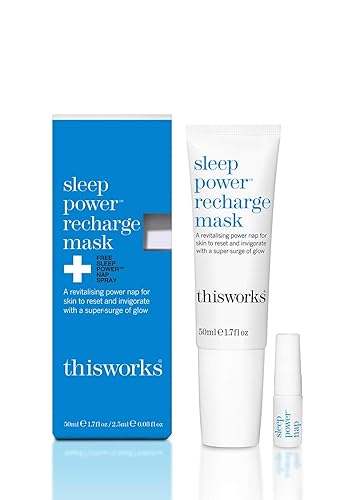This Works Sleep Power Recharge Mask, 50ml, Plumping Treatment, Unisex Skin Treatment Mask Beauty & Personal Care THISWORKS