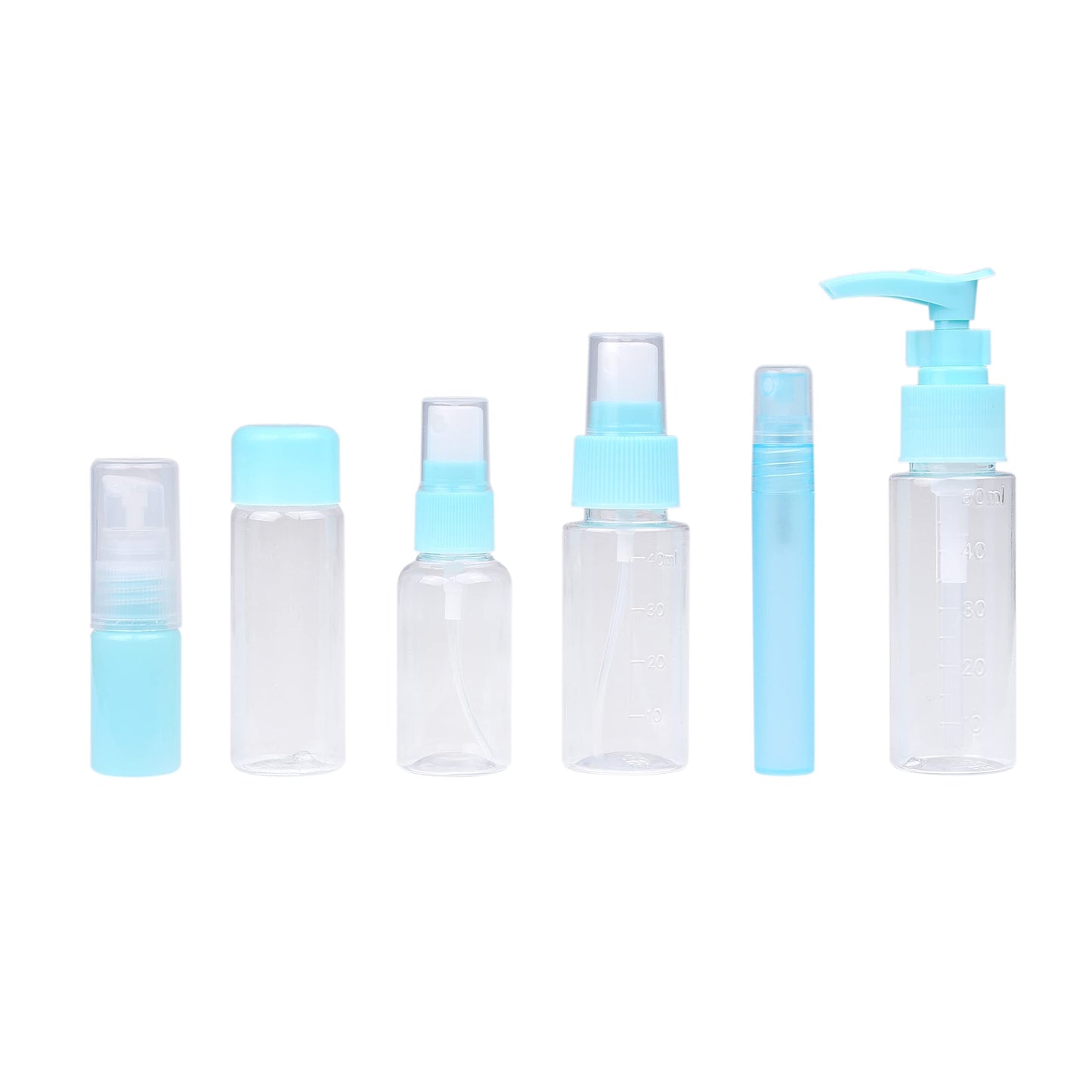 Travel Bottle Set - Refillable - TSA/Airline Approved - 12 Bottles and Jars - 3 Tools (Pipette, Funnel and Mini Spatula) - For Downsized Portions Beauty & Personal Care Kare & Kind